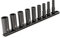 TEKTON 3/8 Inch Drive Deep 6-Point Impact Socket Set with Rail, 9-Piece (5/16-3/4 in.) | SID91101
