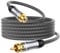 VANAUX Subwoofer Extension Cable, 26ft Male to Female Subwoofer Cable, RCA Digital Coaxial Audio Cable Gold-Plated with Braided Jacket for Home Theater, TV, Amplifier, Speaker(26ft/8m)