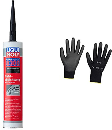 Iloda Original Liqui Moly 310ml Liquimate 8300 Nahtabdichtung schwarz 6151 Schutzhandschuhe