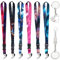 Cordon Tour de Cou Strap Lanière 6 PCS Laniere Tour de Cou avec 6 Détachable Porte-clés, Cordon Tour de Cou Badge, Cordon Telephone Portable, pour Telephone Portable, USB Flash Drives