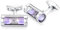 HONEY BEAR Herren Timer Gläser Trichter Sanduhr Manschettenknöpfe Cufflinks Edelstahl Manschettenknopf