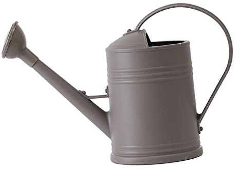 Regadera de 2L con Cabezal de rociador de Desmontable para suculentas Maceta Interior Jardinería Flor Bonsái Plantas Regadera, Gris