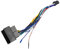 16 Poliges ISO Adapterkabel for VW Golf Polo Android-Autoradio ISO-Standardbuchse mit Lenkradsteuerleitungen KEY1, KEY2