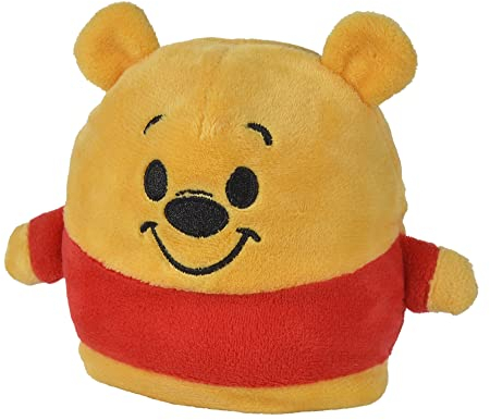 Disney - Winnie l'ourson, Winnie & Bourriquet, réversible, 8cm, Peluche, à partir de 0 Mois