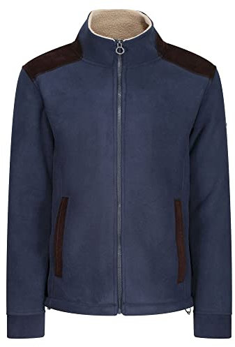 Regatta Professional Mens Full Zip Fleece Jacket (S) (Navy)