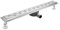 Cancello doccia piatto 60 cm sifone 360° con antiodore e filtro per capelli set completo di canalizzazione doccia sifone pavimento in acciaio inox per box doccia parete doccia