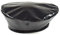 WALLBIG Mode Lackleder Baskenmütze Damen Hüte Einfarbig Flat Top Hut PU Slouchy Bone Captain Women Cap (Color : Black, Size : One Size)