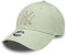 New Era New York Yankees MLB Metallic Logo Green 9Forty Adjustable Women Cap - One-Size
