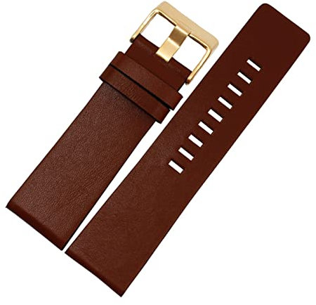 Elegantyl Lederarmband 22mm - 32mm Großes Uhrenarmband für Herrenuhr Ersatzarmband, 32mm