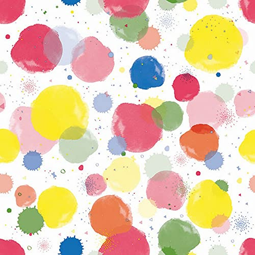 20 Servietten Bunte Farbtupfer | Party | Kindergeburtstag | Tischdeko | Decoupage | Serviettentechnik 33x33cm