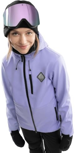 SIROKO - Softshell Skijacke für Damen W2-W Makalu - L - Lavendel