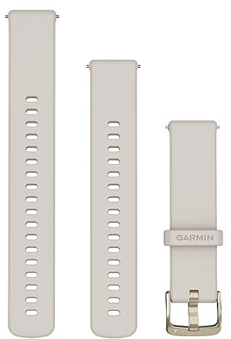 Garmin Acc, Venu 3S, 18mm Band, Ivory + Soft Gold, WW/Asia