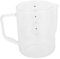 MAGICLULU 1pc Glas Wasserkocher Kaffeekanne Hitzebeständige 500ml Messbecher Düse Design