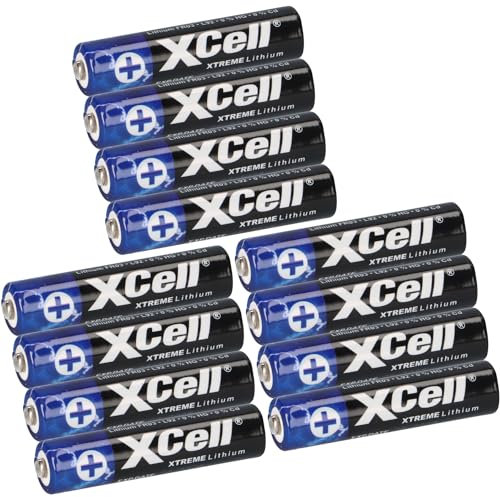 12x Xtreme Lithium Batterie AAA Micro FR03 L92 3X 4er Blister
