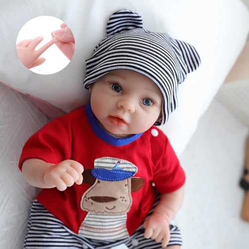 Binxing Yts Reborn Bambola 60 cm Morbido Silicone Vinile 24 Pollici Bebe Ragazza Morbido Silicone Vinile Neonato Bambina Ragazzo Bambola Bambola Giocattolo Bambino Reborn