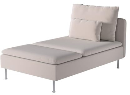 dekoria Ersatz für Bezug für Söderhamn Recamiere Husse passend für Modell Söderhamm beige