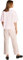 Tommy Hilfiger Chemise Femme Linen Relaxed Manches Courtes, Rose (Light Pink), 46