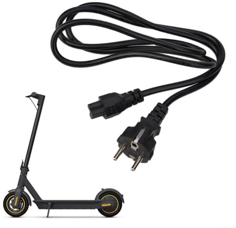 Ladekabel Für Roller Für Segway MAX G30/G30D, 140Cm Ladegerät Für Elektroroller, Stromladekabel 3-polig Für Ninebot MAX G30 G30D Elektroroller