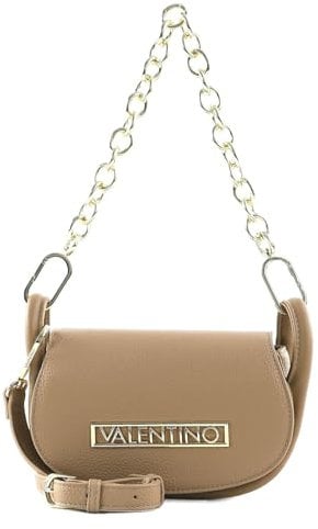 Valentino Vinile Flap Bag S Beige