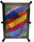 MINGZE 3-Dimensional Pin Sculpture, 3D Pin Art Board, Jouet de Moule de Main d'impression de Broche, Sculptures Classiques de Jouet d'art de Pin, Jouet pour des Enfants et des Adultes (Rainbow)