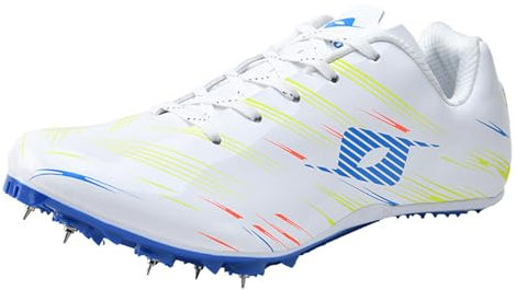 Kraftpaid Zapatillas para Correr con Clavos Atletismo,Zapatillas Deportivas con Clavos,Zapatillas De Correr con Clavos,CóModo,Duradero,Leve Y EláStico,Adecuado para Carreras De Velocidad