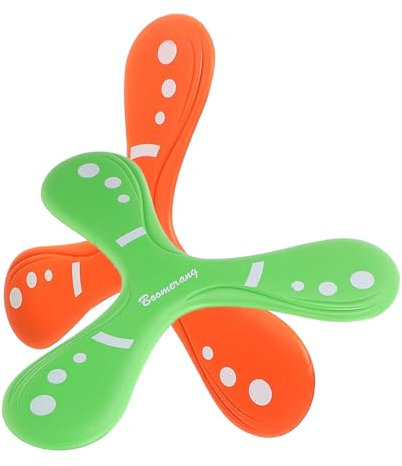 Garneck 2 Stück Bumerang Für - Schaumstoff Bumerang Für Anfänger Ab 6 Jahren - Leicht Zu Werfen Und Zurückkehrend Ideales Für Outdoor Spaß Und Sportaktivitäten
