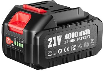 Supstable Original 21-V 4000mAh Rechargeable Battery Pack (Li-Ion, 21 V, 1 x 4000mAh, compatible with all Supstable Chainsaw Pole Saw)