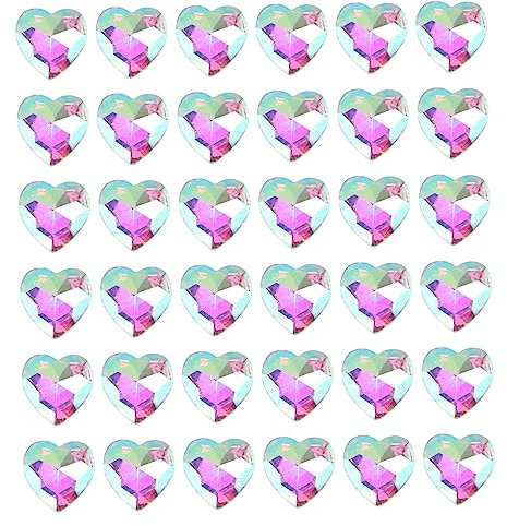 DIYEAH 60St Schönheitsübung bastelzeug craft dekorieren schmuckschatulle Handydekoration glashandwerk DIY dekoration Schmuck selber machen Bastelzubehör selber machen Colorful