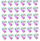 DIYEAH 60St Schönheitsübung bastelzeug craft dekorieren schmuckschatulle Handydekoration glashandwerk DIY dekoration Schmuck selber machen Bastelzubehör selber machen Colorful