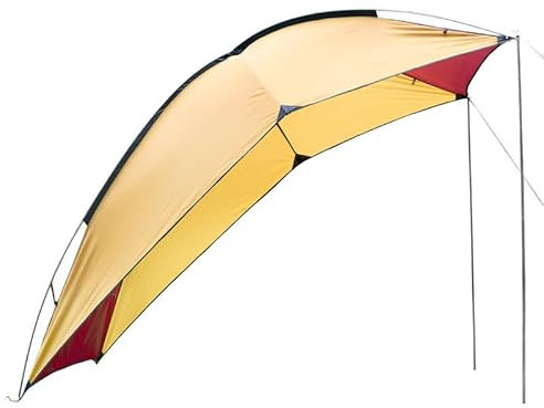 Für Dacia Bigster/Dokker/Duster/Jogger/Lodgy/Sandero/Spring Skalierbar Wasserdicht und UV-beständig Zelt Sonne Schatten, schützt vor Sonne und Regen, für den Außenbereich,B Yellow