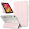 Protection des tablettes Compatible With iPad Mini 7 A17 Pro 2024/ Mini 6 2021 8.3 Inch 7th/6th Gen Case Case Detachable Magnetic Cover Slim Protective Case, Transparent Back Shell Stand Shockproof Co