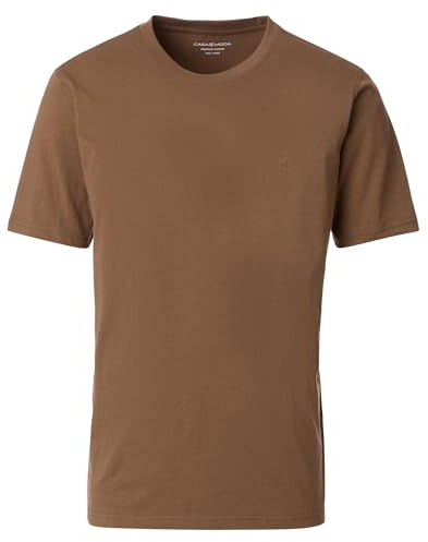 CASAMODA Herren T-Shirt (004200), Größe:M, Farbe:Braun (628)
