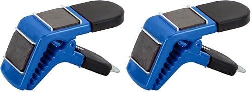 Axus Decor Painter's Multi-Purpose Tool - Magnetic Brush Clip and Paint Can Opener - Pack of 2 - Two Magnet Clip for Holding Brush & Can Opener - for Professional & DIY Projects