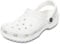 Crocs Unisex-Erwachsene Classic Clogs,Weiß White,37/38 EU