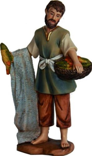Fischer, geeignet für 11cm Figuren, handbemalen
