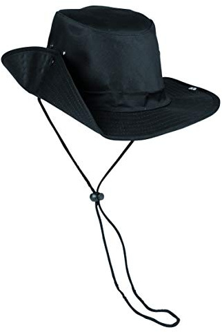 Mil-Tec Sonnenhut-12320002 Schwarz M
