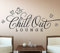 Wandora Wandsticker Chill Out Lounge I schwarz (BxH) 80 x 28 cm I Schmetterlinge Wandaufkleber Wohnzimmer Wandtattoo Schlafzimmer Aufkleber Sticker Wand G046