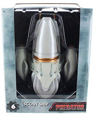 CINEMACHINES 19506 gjutna samlarobjekt serie 2 rovdjur scoutskepp, flerfärgad, 15 cm