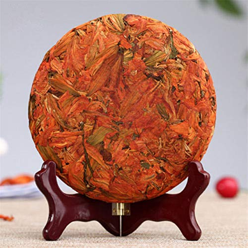 200g (0.44LB)Lilien Reine natürliche Lilie duftenden Teekuchen Lungen Husten Beruhigungsmittel Tee Kräutertee Blumen Tee Botanischer Tee Kräutertee Grüner Tee Roher Tee Gesundheit Tee Chinesischer Tee