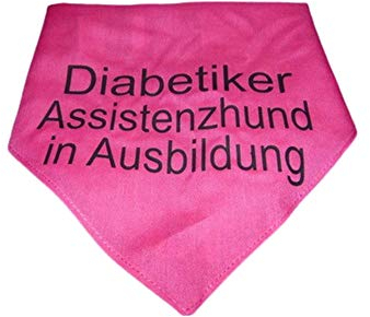 Hundehalstuch Diabetiker Assistenzhund in Ausbildung