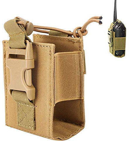 Tactical Bag, Pochette de Phone Tactique, Portable Tactique Militaire Talkie-walkie Sac Pochette Radio Porte Cas Replacement pour Les de Plein Air