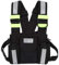 ASHATA Radio Walkie Talkie Brusttasche Harness Taschen,Nylon Reflektierende TYT Radio Tactical Harness Fronttasche,niversal Verstellbarer Schultergurt Zwei-Wege-Radios Tasche zum Wandern Radfahren