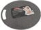 Schneidebrett aus Kunststoff mit Loch zum Aufhängen, ideal für Fleisch, Gemüse und Käse. Professionelle Griffe, leicht zu greifen, Schwarz / Weiß, 7 verschiedene Größen 30 cm schwarz / weiß