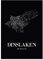 JUNIWORDS Stadtposter - Wähle Deine Stadt - Dinslaken - 21 x 30 cm Poster - Schrift A - Schwarz