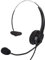 Centro de atención telefónica Auriculares, Auriculares monoaurales con micrófono, Cabeza de Cristal RJ9 de 4 Pines, Auriculares para teléfono Fijo de Oficina en casa