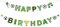 SUNBEAUTY Fußball Deko Geburtstag Happy Birthday Girlande Geburtstagsdeko Fussball Kindergeburtstag Jungen Fussball Party Deko
