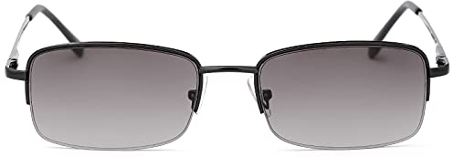 Occhiali da lettura Protezione UV400 Occhiali da sole sportivi Cerniere a molla con blocco della luce blu Lettori di sole pieno per unisex Uomo Donna Occhiali da guida di sicurezza Occhiali da sole