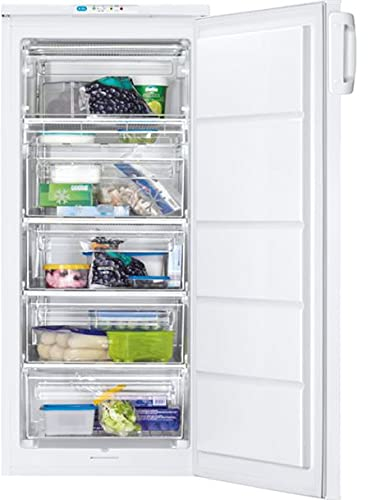 Zanussi ZUAN19FW congelador Independiente Vertical 168 L A+ Blanco
