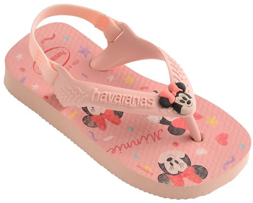 Havaianas Disney Classics Ii, Infradito Unisex - Bimbi 0-24, Light Pink, 21 EU