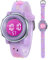 Mamiddle Kinderuhr Digital für Jungen Mädchen 3ATM Wasserdicht Kinder Armbanduhr mit Wecker Datum Stoppuhr Kinder Uhr für 3-10 Jahre (Lavendel Flamingo)